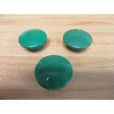 Allen Bradley 800T-N246G Green Push Button Cap 800TN246G (Pack of 3) - New No Box