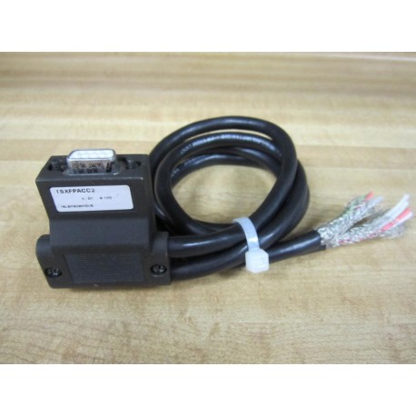 Schneider TSXFPACC2 FIP Link Connector 043672 With 2 Wires - Used