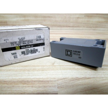 Square D 9007 CT54 Base Receptacle 9007CT54