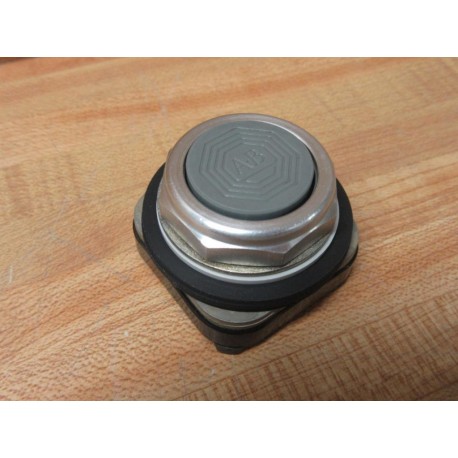 Allen Bradley 800T-A4P Flush Push Button 800TA4P Gray - New No Box