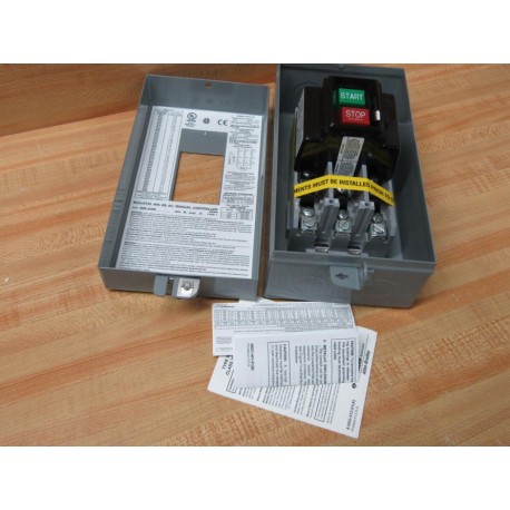 Allen Bradley 609-AAW Manual Starting Switch 609AAW Series H - New No Box