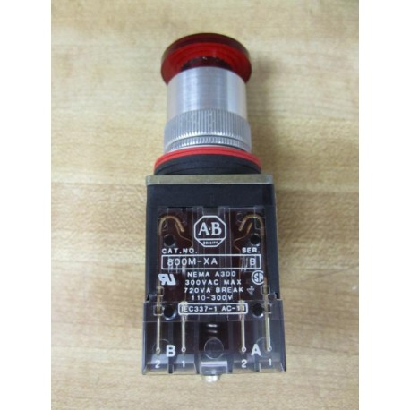 Allen Bradley 800MR-QMB24 Push Button 800MRQMB24 - New No Box