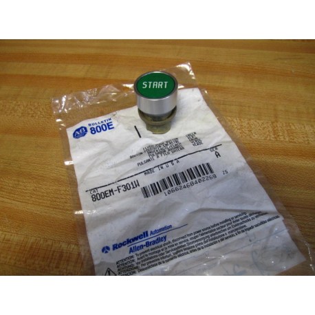 Allen Bradley 800EM-F301W (Start) Push Button 800EMF301W
