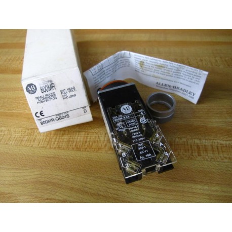 Allen Bradley 800MR-QB24S Push Button 800MRQB24S