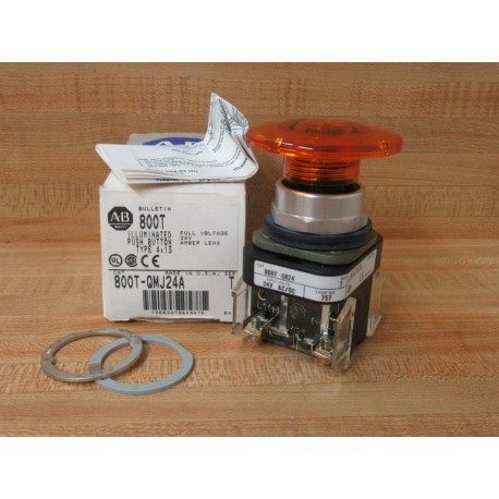 Allen Bradley 800T-QMJ24A Push Button 800TQMJ24A