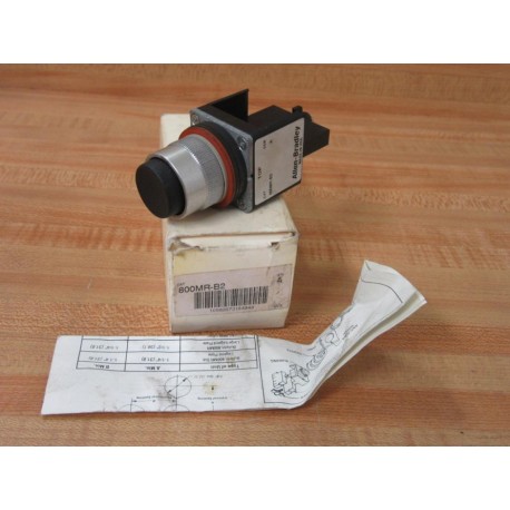 Allen Bradley 800MR-B2 Momentary Pushbutton Unit 800MRB2 WO Contact