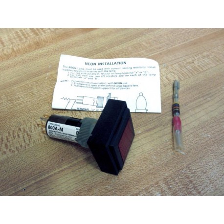 Allen Bradley 800A-M2BR10C Momentary Pushbutton 800AM2BR10C - New No Box