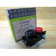 Allen Bradley X 215803 Pushbutton Unit Assembly X215803 WChipped Button