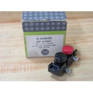 Allen Bradley X 215803 Pushbutton Unit Assembly X215803 wo Hardware