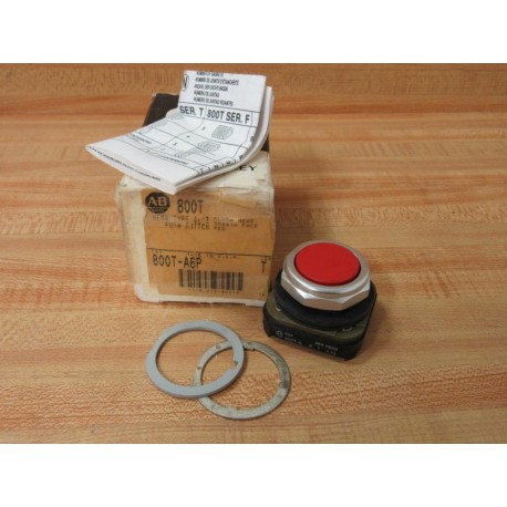 Allen Bradley 800T-A6P Flush Head Push Button 800TA6P