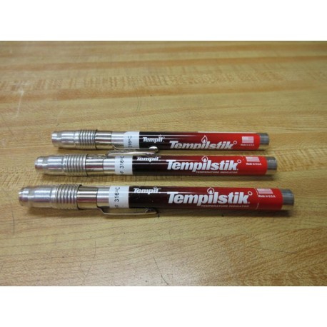 Tempil 28047 Tempilstik Temperature Indicator 600°F (Pack of 3) - New No Box
