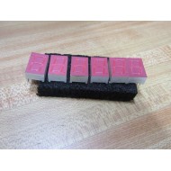 Lite-On LTS6960HR LED Display Block (Pack of 6) - Used