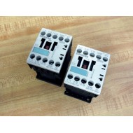 Siemens 3RT1016-1BB41 Contactor 3RT10161BB41 (Pack of 2) - Used