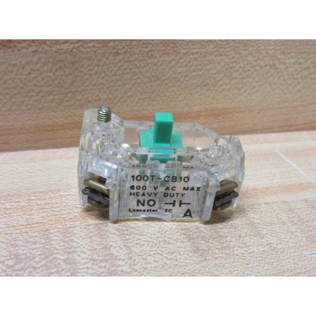 Sylvania 100T-CB10 Joslyn Clark Contact Block 100TCB10 - Used