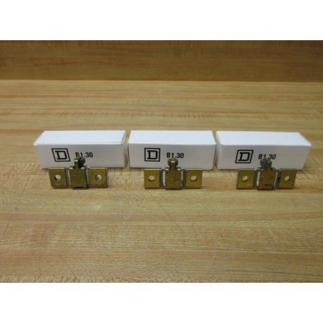 Square D B1.30 Overload Relay Heater Element B130 (Pack of 3)