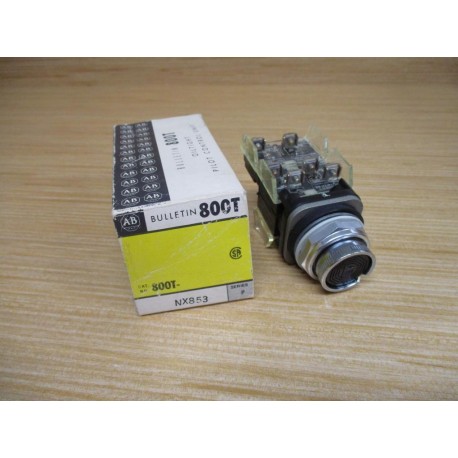 Allen Bradley 800T-NX853 Selector Push Button 800TNX853