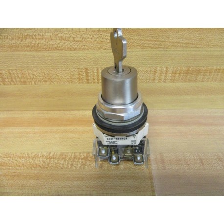 Allen Bradley 800T-N61KG4 4-Pos. Selector Switch - Used