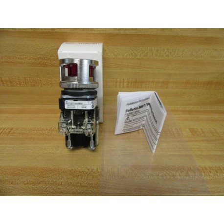 Allen Bradley 800TC-FXTQH24RA1 Push Pull Switch