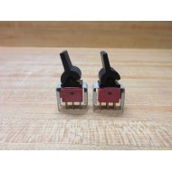 C&K CR-E201 Lever Handle Switch CRE201 (Pack of 2) - New No Box