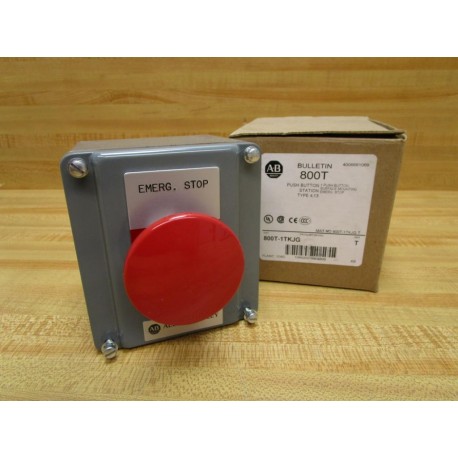 Allen Bradley 800T-1TKJG Push Button Station 800T1TKJG