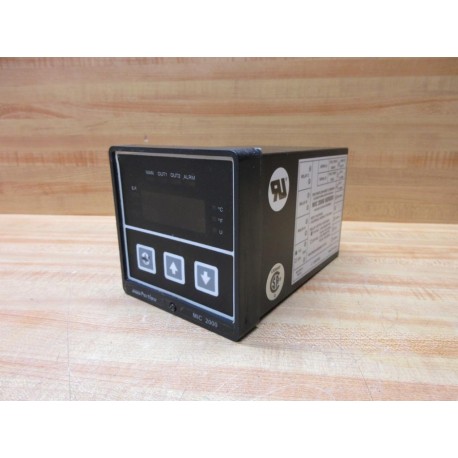Partlow 625 099 01 Process Controller MIC2000 WOut Back Panel - Used