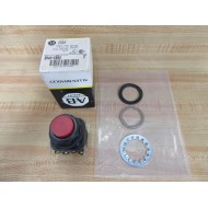 Allen Bradley 800H-BR6B Push Button Switch Red