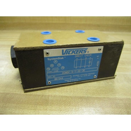 Vickers DGMDC-5-Y-AK-30 Valve - New No Box