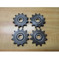 Generic 40A12T Idler Sprocket 40A12 (Pack of 4) - New No Box