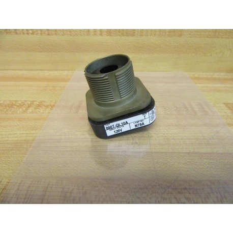 Allen Bradley 800T-QL10A Amber Pilot Light Core Only - New No Box