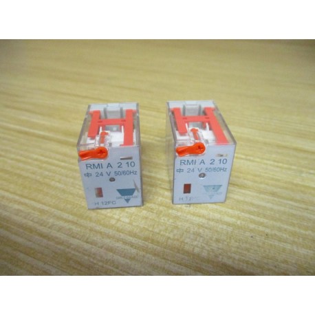 Carlo Gavazzi RMIA210-24V Relay RMIA21024V (Pack of 2) - New No Box