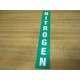 Lab Safety Supply Nitrogen Vinyl Nitrogen Label (Pack of 10) - New No Box