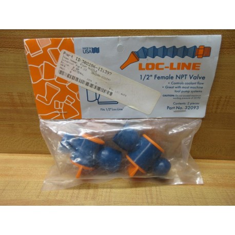 Loc Line 32093 Flow Control Valve (Pack of 2)