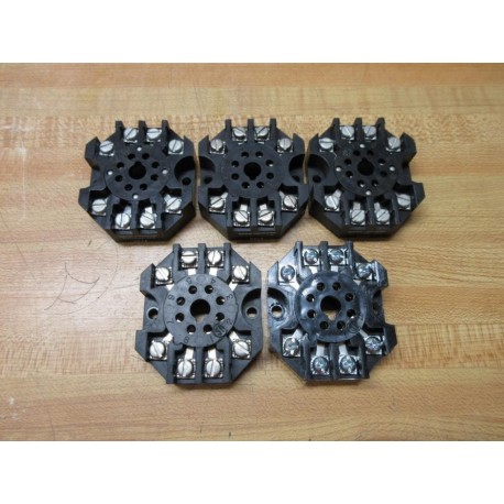 Custom Connector RB08 Relay Socket (Pack of 5) - New No Box
