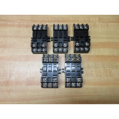 Telemecanique SL 711 Gould Relay Socket SL711 (Pack of 5) - Used