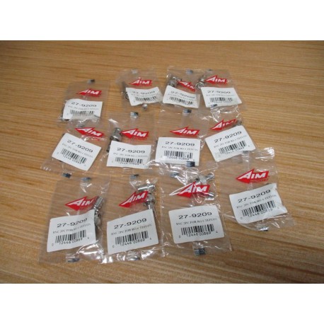 AIM 27-9209 BNC Connector 279209 (Pack of 12)