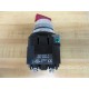 Allen Bradley 800T-16HX2KB6 Selector Switch 800T16HX2KB6 Red Knob