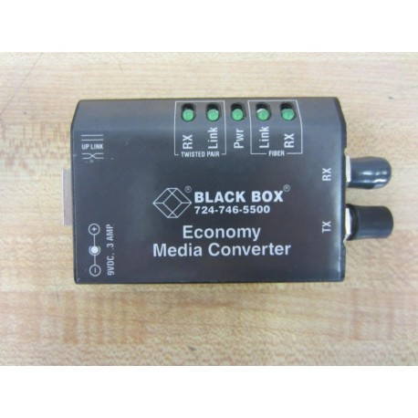 Black Box LE1501A-R2 Economy Media Converter LE1501AR2 - New No Box