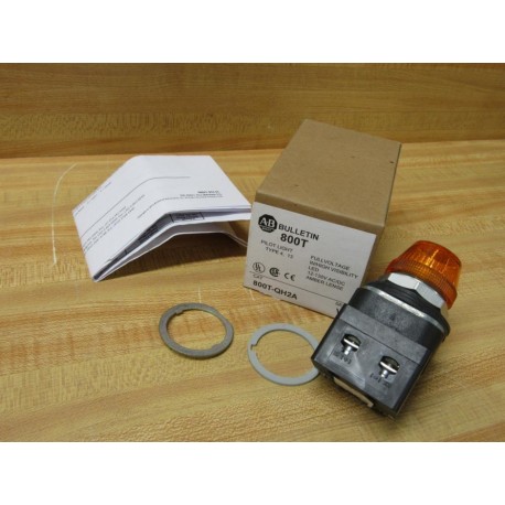 Allen Bradley 800T-QH2A Pilot Light 800TQH2A WO Bulb