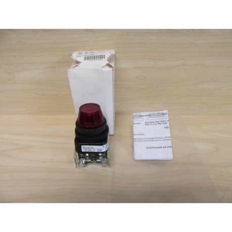 Allen Bradley 800H-QRH10R Pilot Light 800HQRH10R