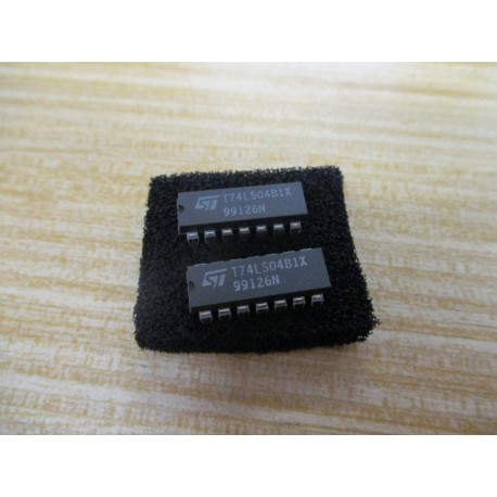 ST Microelectronics T74LS04BIX Integrated Circuit (Pack of 2) - New No Box