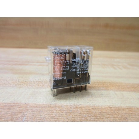 Omron G2R-2-S-12VDC Relay G2R-2-S - New No Box
