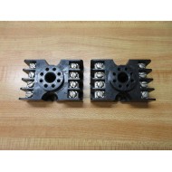 Gould H50-SL608 Relay Socket H50SL608 (Pack of 2) - Used