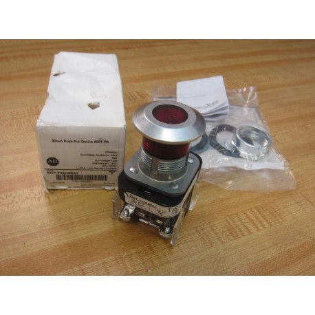 Allen Bradley 800T-FXQ10RA1 Push Button w800T-XA1 & 800T-Blank