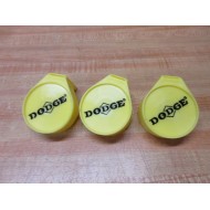 Dodge EC-203-P Bearing End Cap 128200 (Pack of 3) - New No Box