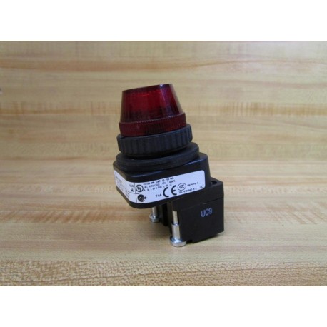 Allen Bradley 800H-QRH2R Pilot Light 800HQRH2R - New No Box