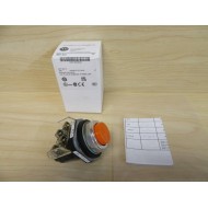 Allen Bradley 800T-B3A Orange Push Button 800TB3A