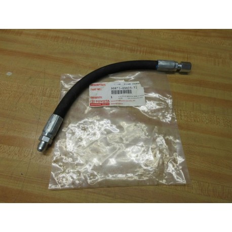 Toyota 90673-U3035-71 Anchor Hose Assembly 90673U303571 14" Length
