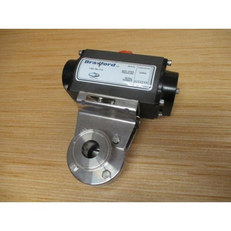 Dixon PR-BA-025-SR Bradford Spring Return Actuator W 1" Valve - New No Box