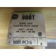 Allen Bradley 800T-PC316BRXG Cluster Lamp