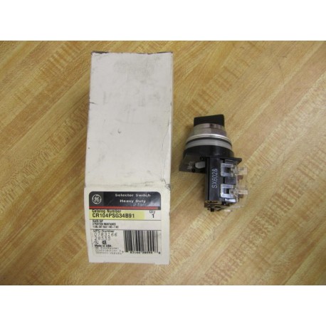 General Electric CR104PSG34B91 Selector Switch GE